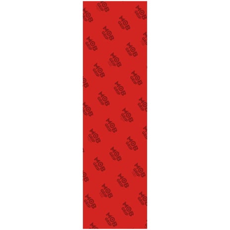 Mob Transparent Colours Skateboard Grip in Red