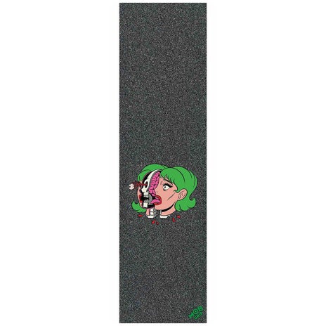 Mob x Tragic Girls Split Personality Skateboard Grip in Black