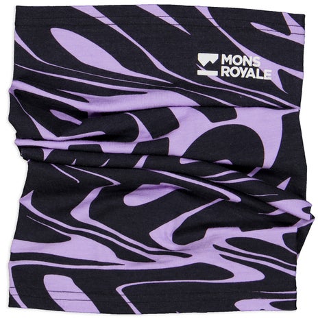 Mons Royale Daily Dose Merino Neckwarmer in Signal Lost Lupin