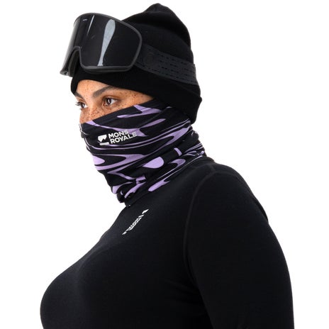 Mons Royale Daily Dose Merino Neckwarmer in Signal Lost Lupin