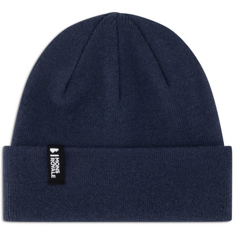 Mons Royale McCloud Merino Beanie in Midnight