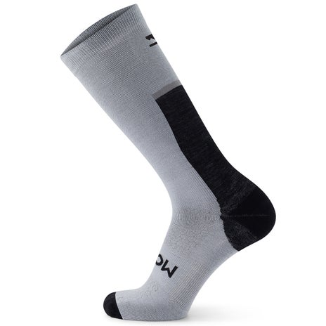 Mons Royale Pro Lite Merino Snow Sock in Grey Marle