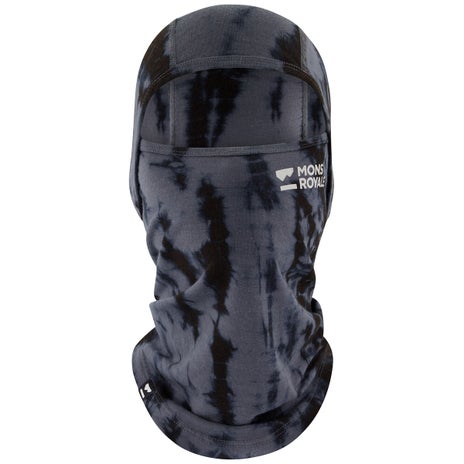 Mons Royale Santa Rosa Merino Balaclava in Grey Tie Dye