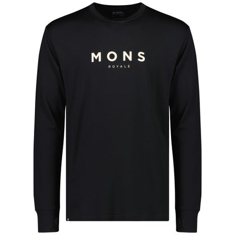 Mons Royale Yotei Classic L/S in Black