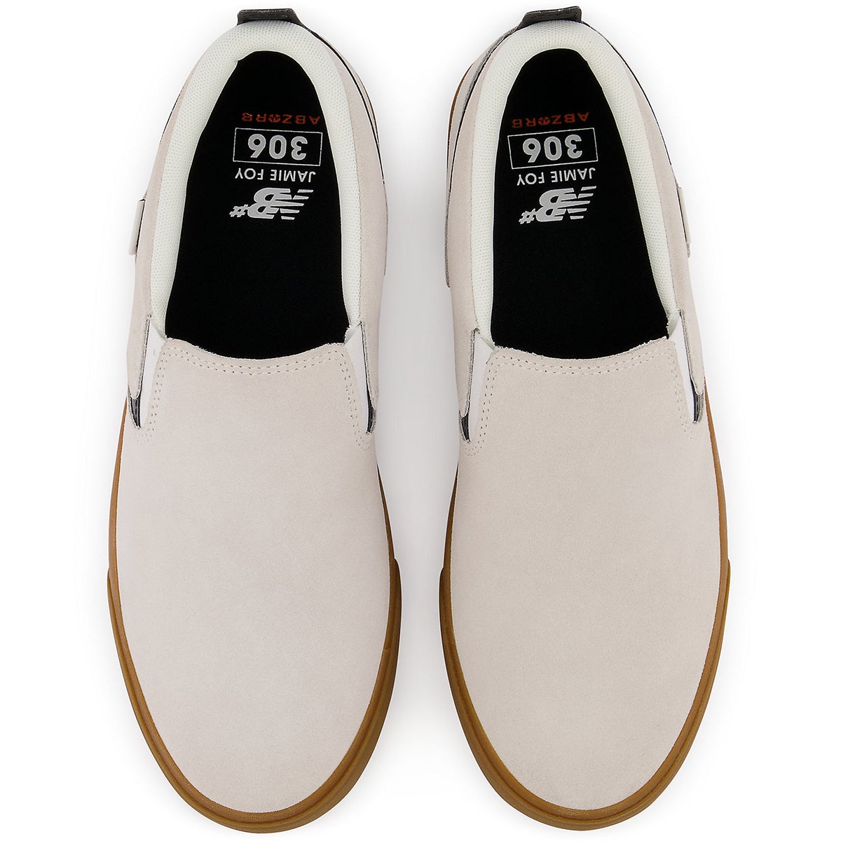 NB Numeric 306 Slip On in White 