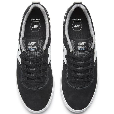 NB Numeric 306 X Jamie Foy Shoe in Black/White