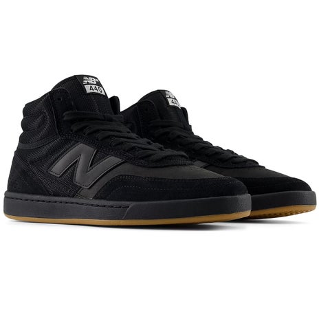 NB Numeric 440 High V2 Shoe in Black/Black