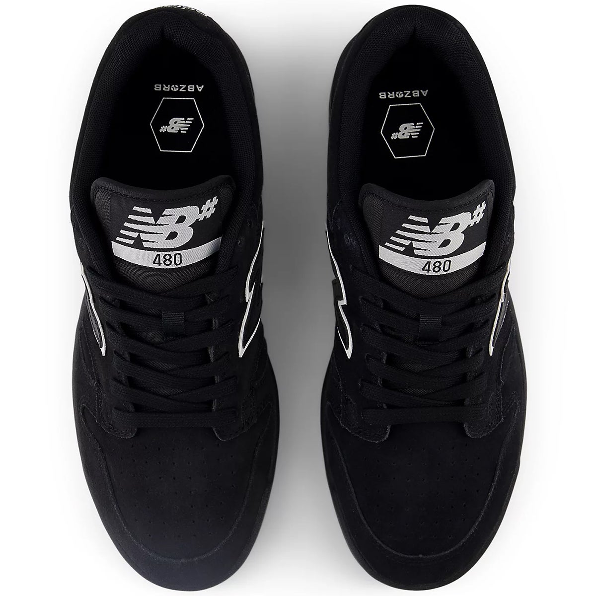NB Numeric 480 Shoe in Black/Black Boardertown