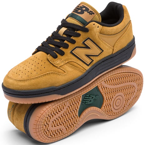 NB Numeric 480 Shoe in Tobacco/Black