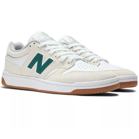 NB Numeric 480 Shoe in White/Green