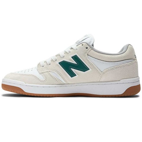 NB Numeric 480 Shoe in White/Green