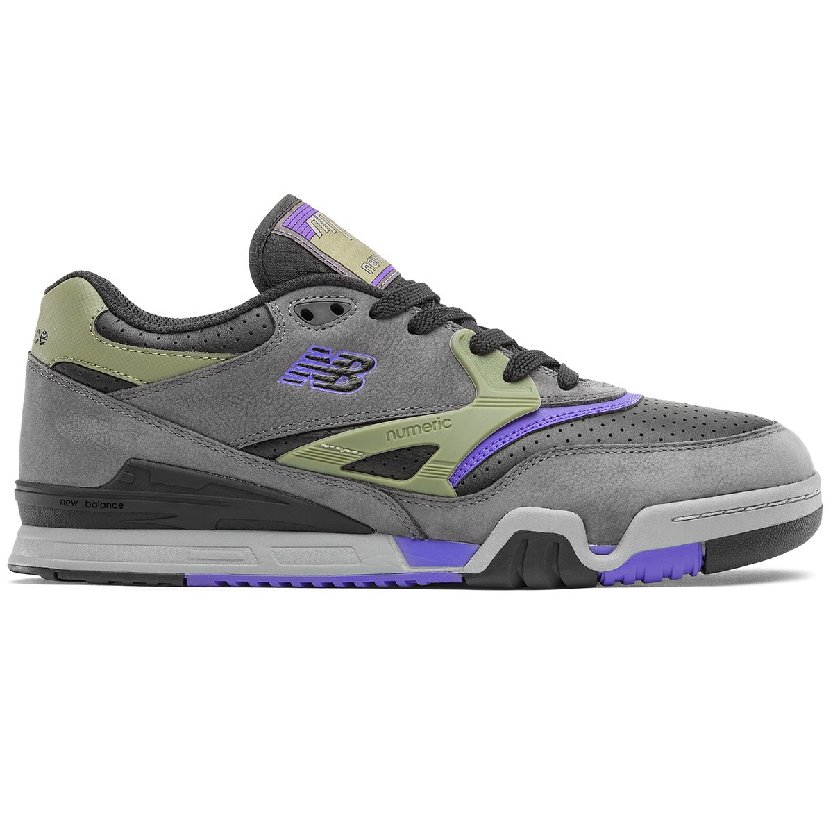 NBE New Balance NB Numeric 770 'Grey Black Purple' NM770VWX