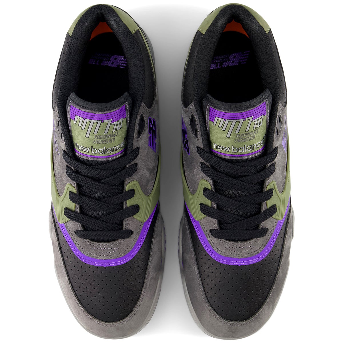 NBE New Balance NB Numeric 770 'Grey Black Purple' NM770VWX