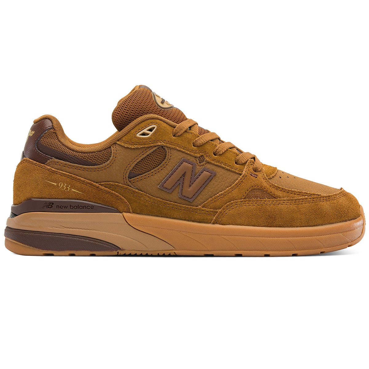 NB Numeric 933 X Andrew Reynolds Shoe in Wheat/Gum | Boardertown