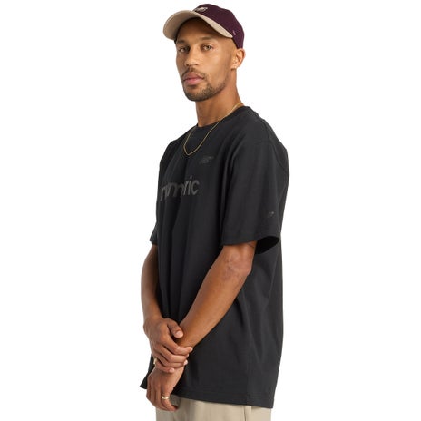 NB Numeric Cotton Tee in Black