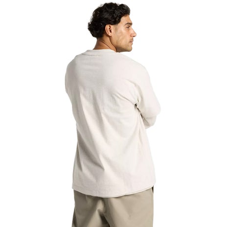 NB Numeric Cotton Tee in Oatmeal Heather