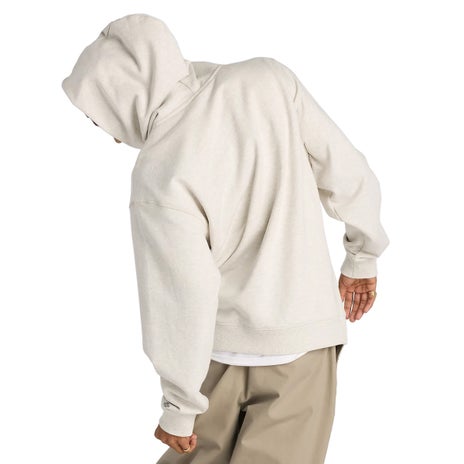 NB Numeric French Terry Hood in Oatmeal Heather