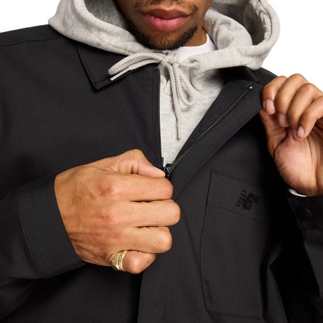 NB Numeric Woven Jacket in Black