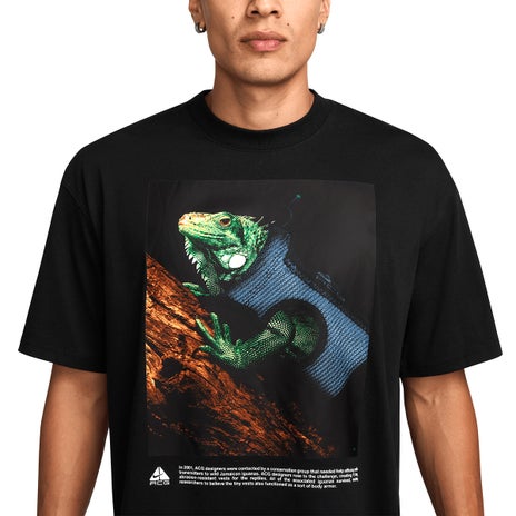 Nike ACG Dri-Fit Iguana Tee in Black