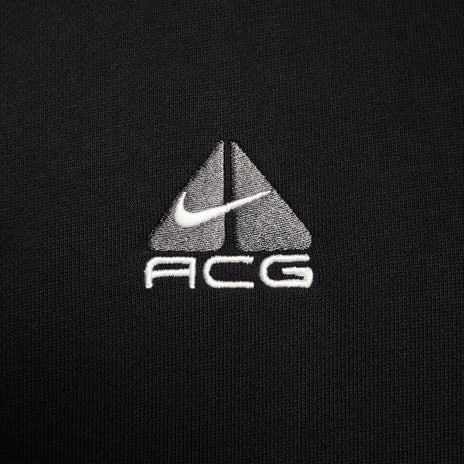 Nike ACG Therma-Fit Fleece Hood in Black/White