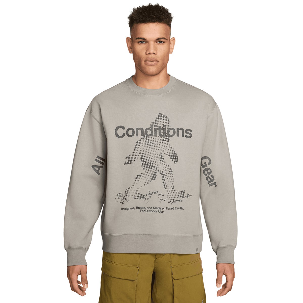 Nike ACG Tuff Fleece in College Grey | Boardertown US