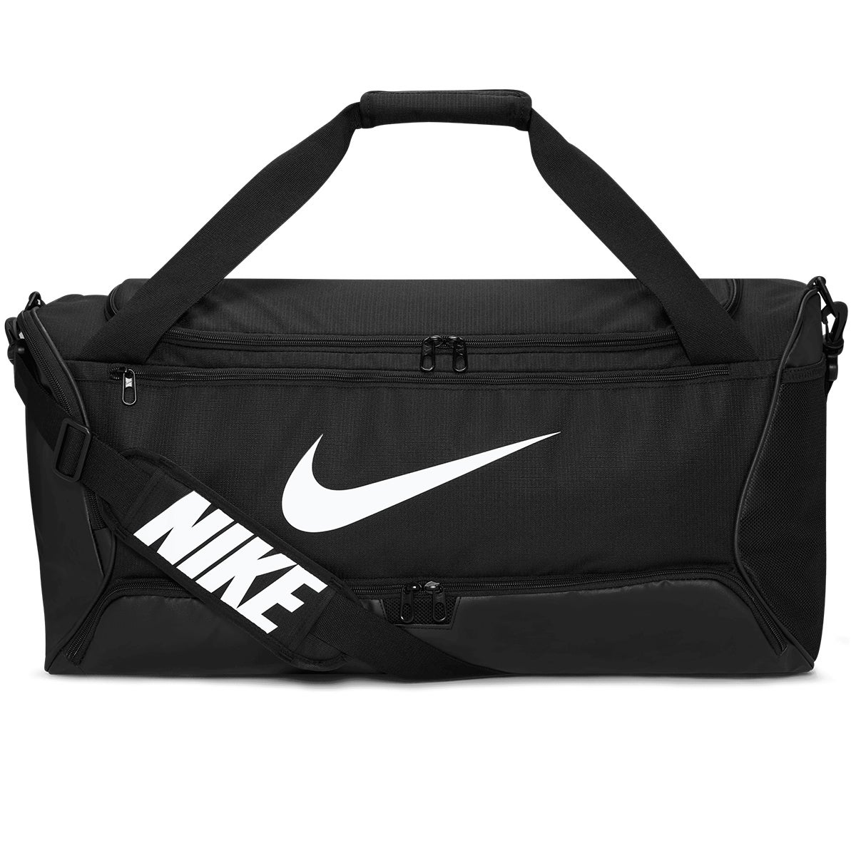 Nike Brasilia 9.5 Training 60L Duffel Bag in Black White Boardertown