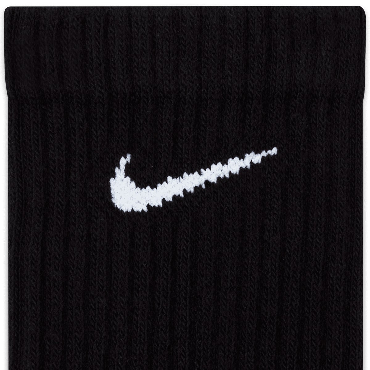 nike black cushioned crew socks
