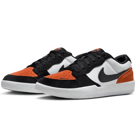Nike Force 58 Shoe in White/Black/Cosmic Clay