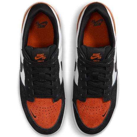 Nike Force 58 Shoe in White/Black/Cosmic Clay
