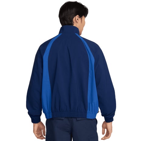 Nike Full Zip Woven Jacket in Blue Void/Game Royal/White