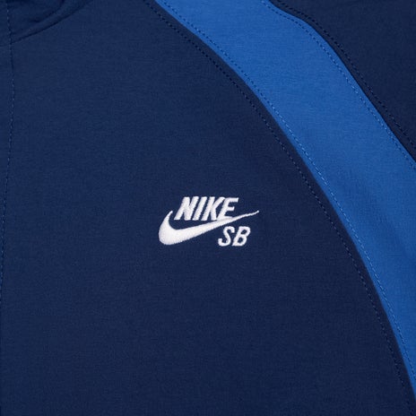Nike Full Zip Woven Jacket in Blue Void/Game Royal/White