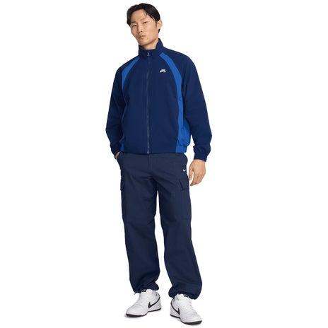 Nike Full Zip Woven Jacket in Blue Void/Game Royal/White