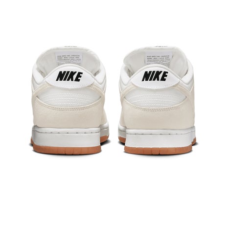 Nike SB Dunk Low Pro B Shoe in Pale Ivory/White