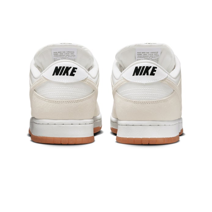 Nike SB Dunk Low Pro B Shoe in Pale Ivory/White