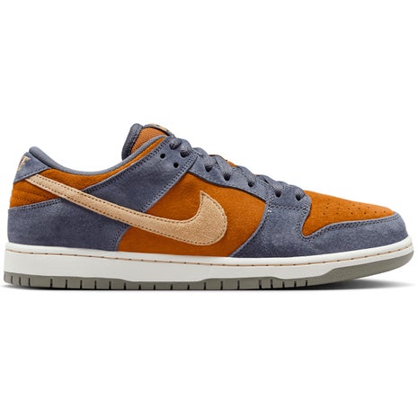 Nike SB Dunk Low Pro Light Carbon Monarch Shoe in Carbon/Sesame/Monarch