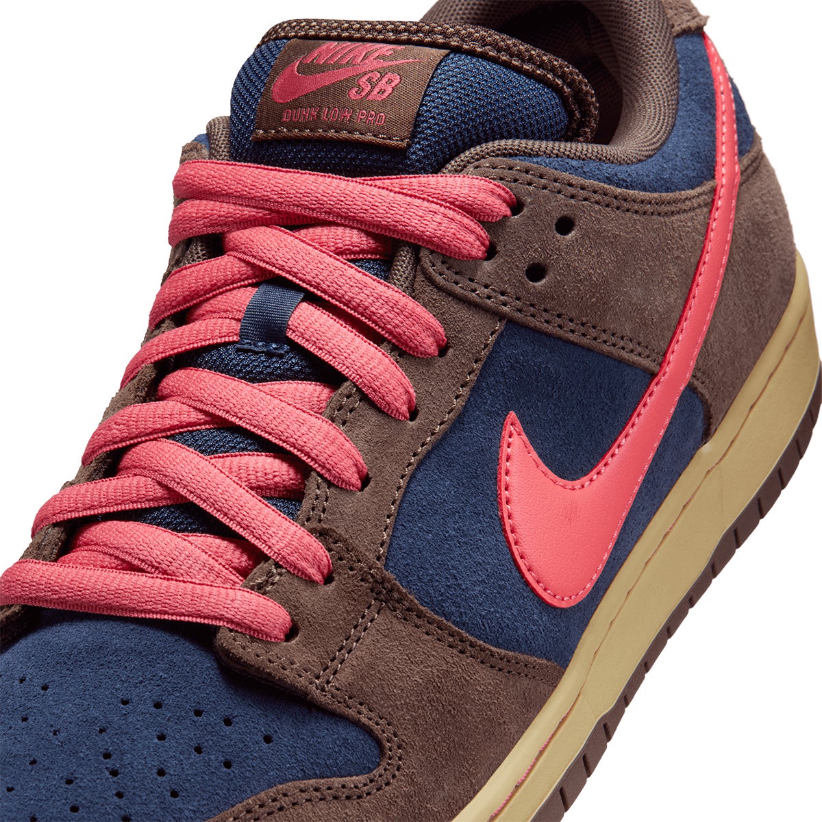 Nike SB Dunk Low Pro Shoe in Baroque Brown/Adobe/Navy | Boardertown