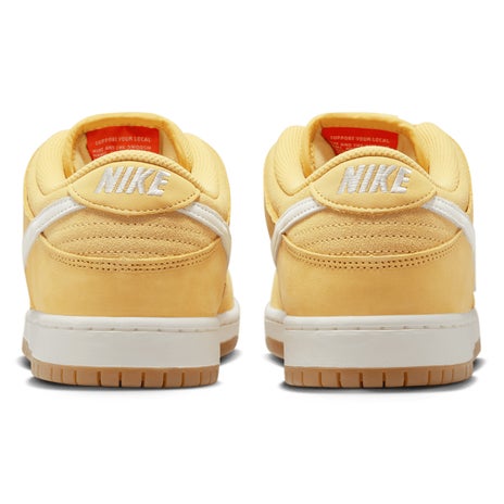 Nike SB Dunk Low Pro Shoe in Saturn Gold/Sail/Solar Flare
