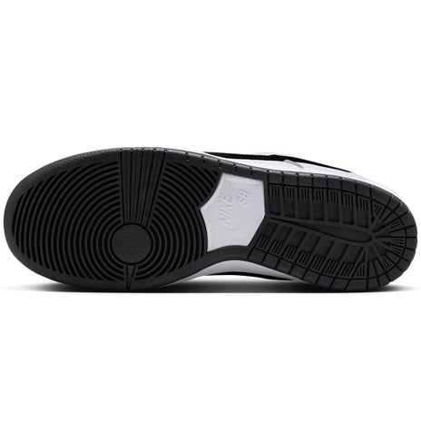 Nike SB Dunk Low Pro Shoe in White/Black