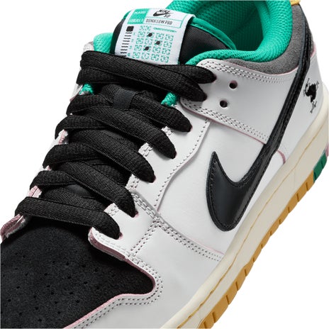 Nike SB Dunk Low Pro x CSEF Shoe in Summit White/Black-White-Iron Grey