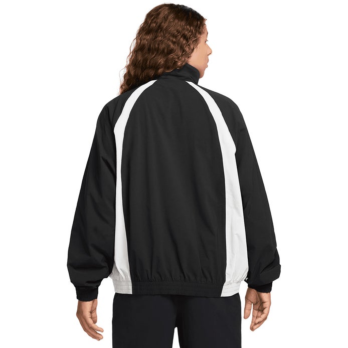 Nike SB Full Zip Woven Skate Jacket in Black/White/White