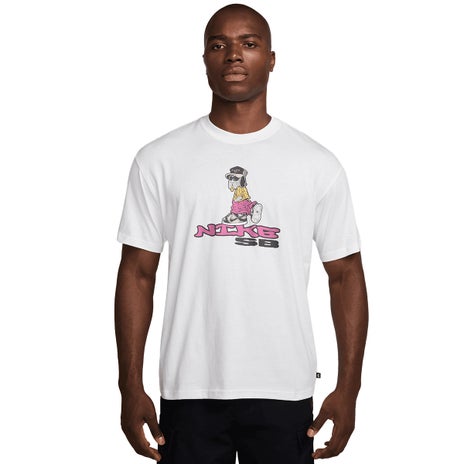 Nike SB Max 90 Skate Dunk Dog Tee in White