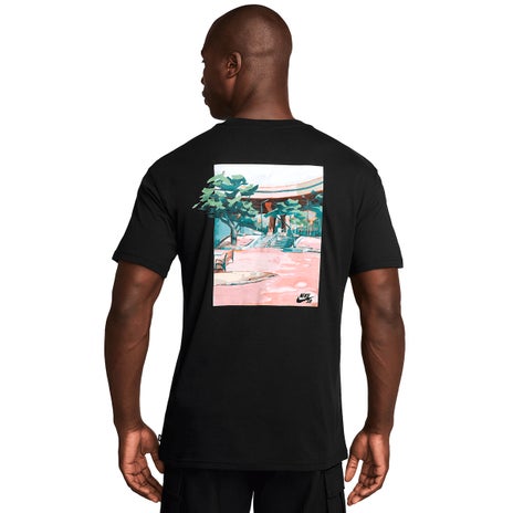 Nike SB Max 90 Skate Tee in Black