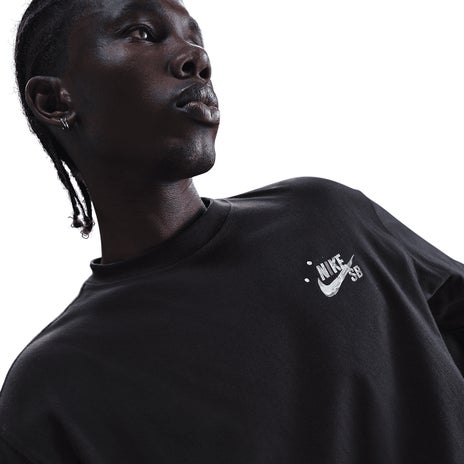Nike SB Max 90 Skate Tee in Black