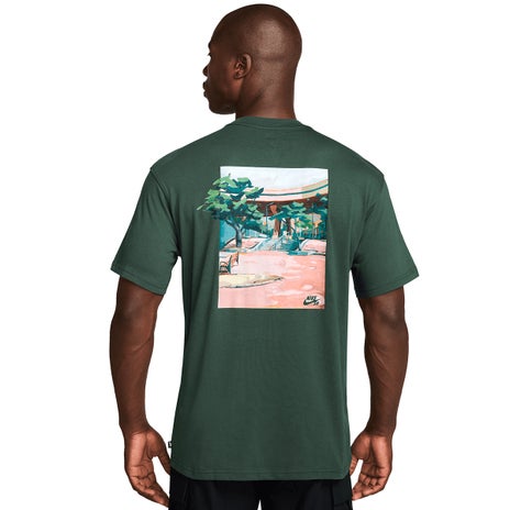 Nike SB Max 90 Skate Tee in Green