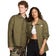Medium Olive/White
