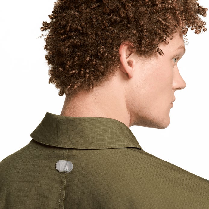 Nike SB Olympic Agnostic Chore Jacket in Medium Olive/White