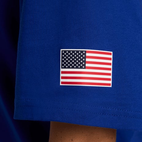 Nike SB USA Olympic Tee in Old Royal