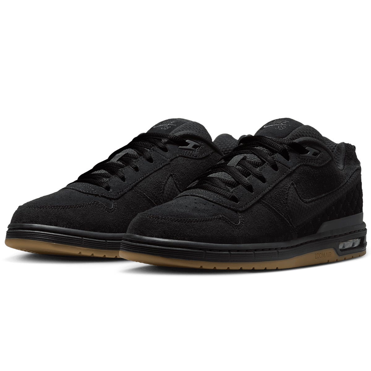 Nike SB Zoom Air Paul Rodriguez Low Shoe in Black/Black-Black-Gum