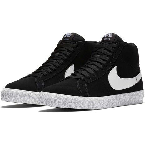 Nike SB Zoom Blazer Mid Shoe in Black/White