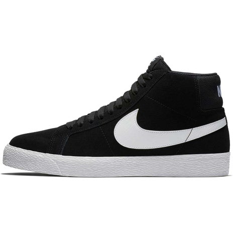 Nike SB Zoom Blazer Mid Shoe in Black/White